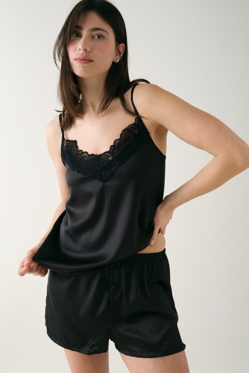 Musculosa Lulu Negro