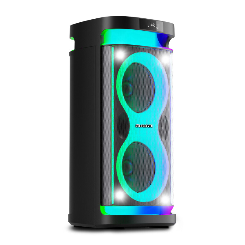 Torre de audio 600W PMPO TWS/FM/BT/USB | AWPOH4D Torre de audio 600W PMPO TWS/FM/BT/USB | AWPOH4D