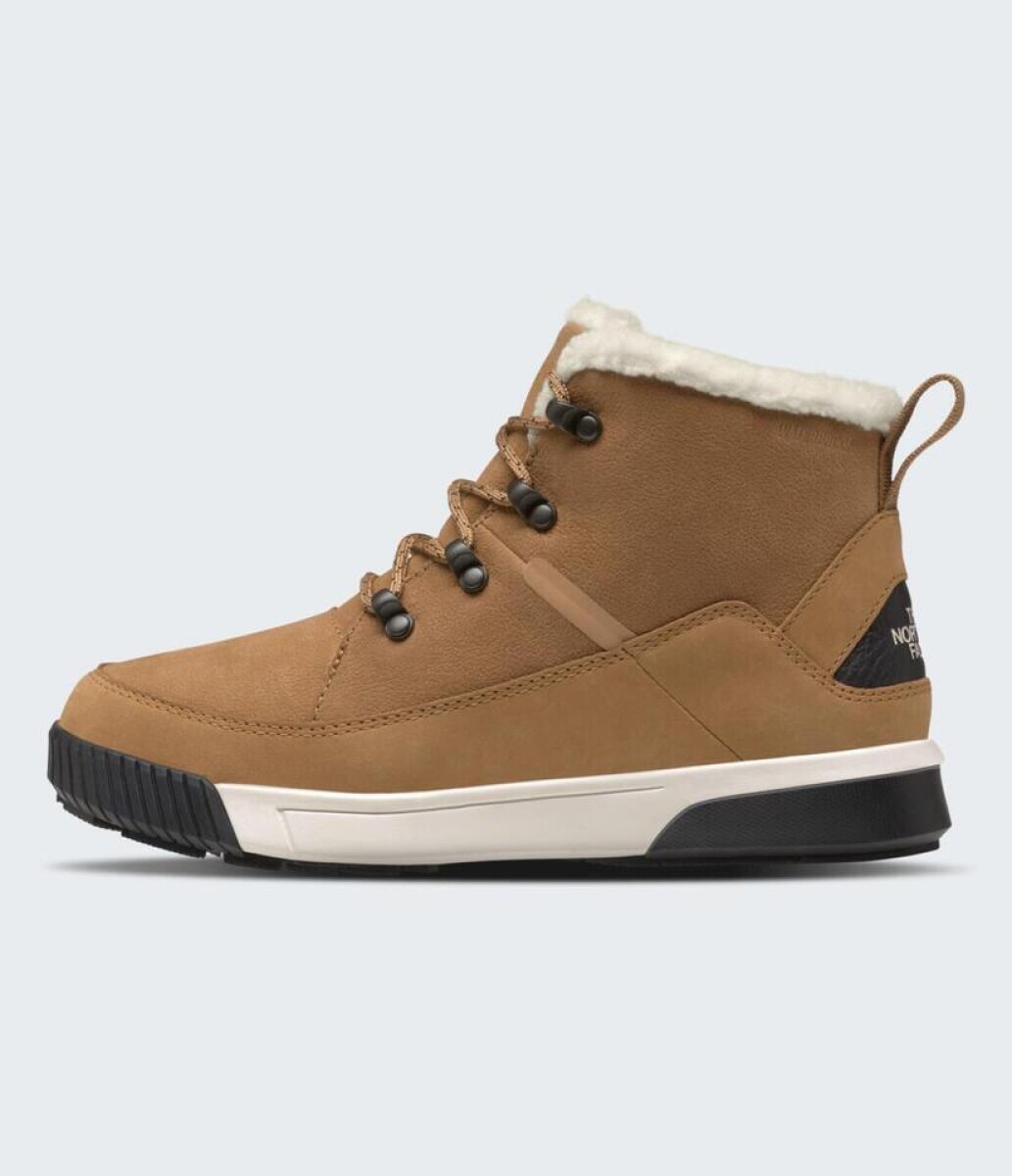 Botas Sierra Mid Lace mujer - Almond Butter/tnf Black 