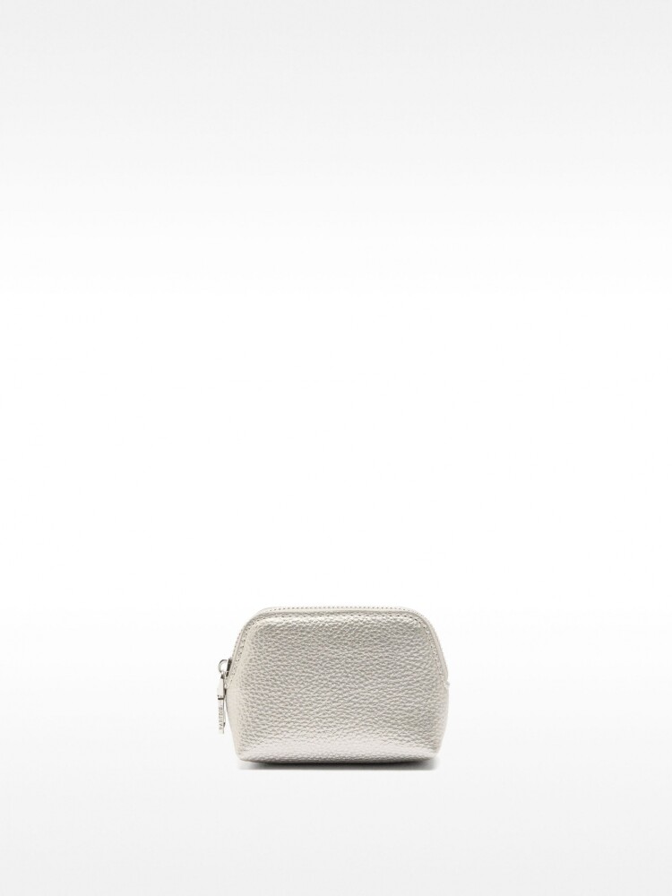 Monedero Liso plateado