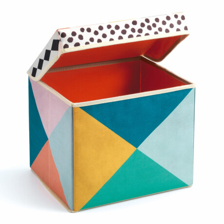 Baul de Juguetes Djeco hasta 30 kg Geometria
