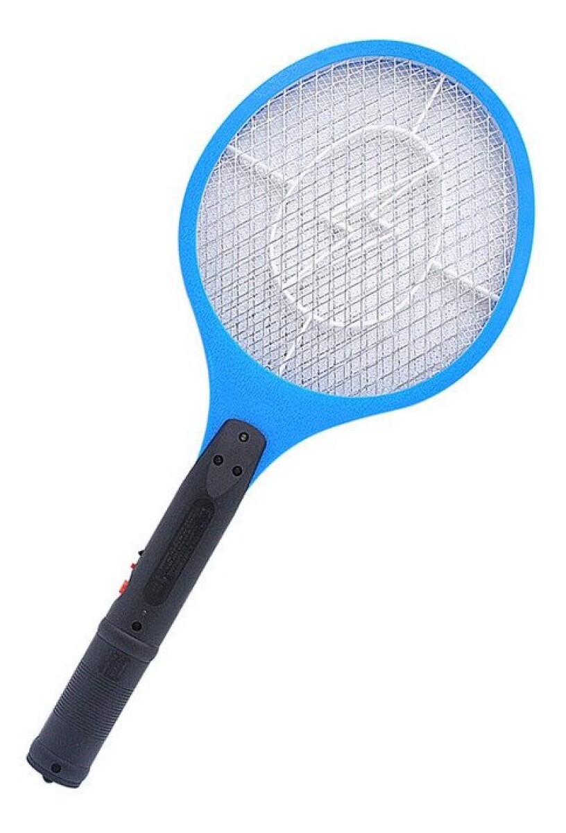 Raqueta Matamosquitos Electrica Recargable Mata Insectos Ax® - Variante Color Azul 