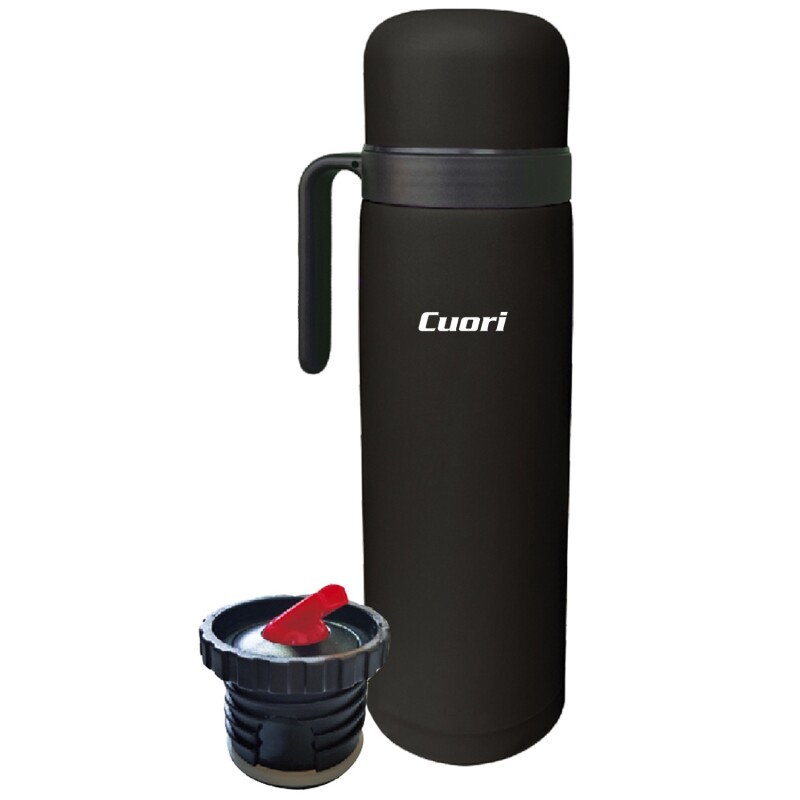 Termo de Acero Inoxidable Cuori Tero 1 Litro Negro