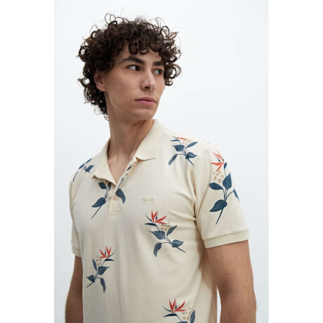 Remera polo Yoke Crudo