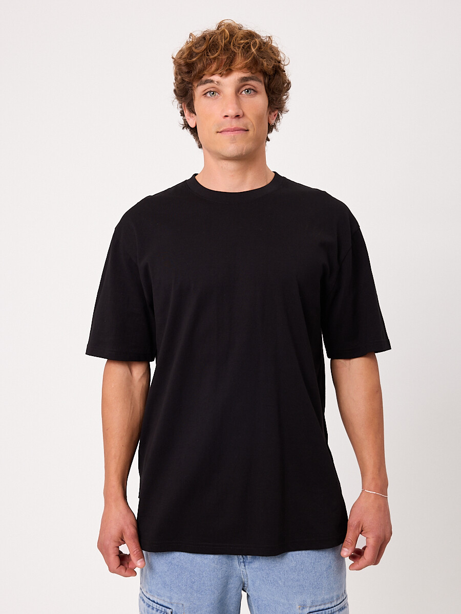 T-SHIRT LUKINA S27 RUSTY - Negro 