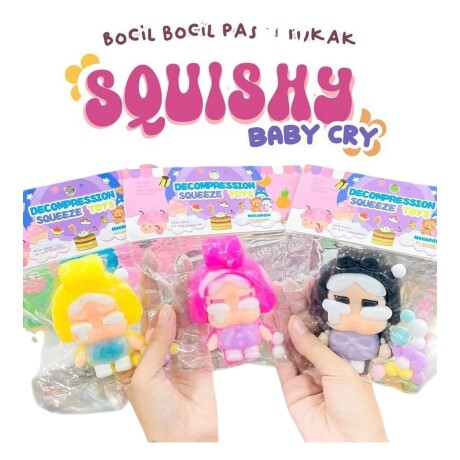 Figura Squeeshie Cry Baby CK-225 Varios Modelos 001