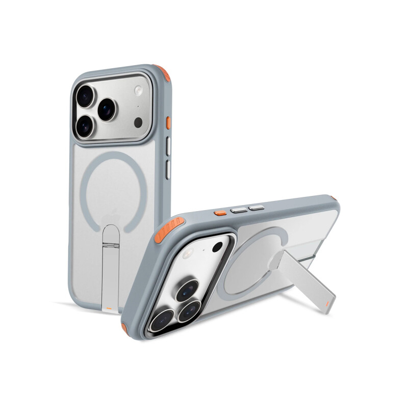 Protector Prodigee Formula K1 para iPhone 17 Pro color gris Protector Prodigee Formula K1 Para Iphone 17 Pro Color Gris