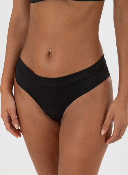 Culotte less amatista Negro