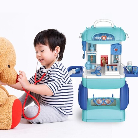 Juego De Rol Set De Doctor Hospital En Valija 23 Accesorios Jug007009