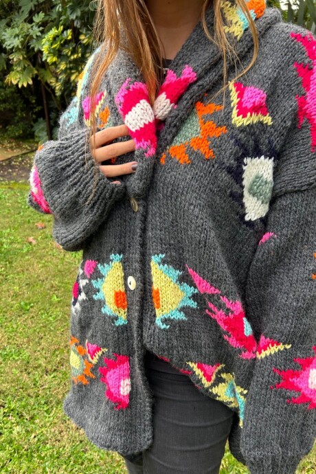 Saco Sony Lana Gris
