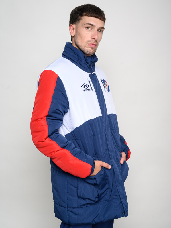 Parka Heritage Nacional Hombre Azul Marino, Rojo, Blanco