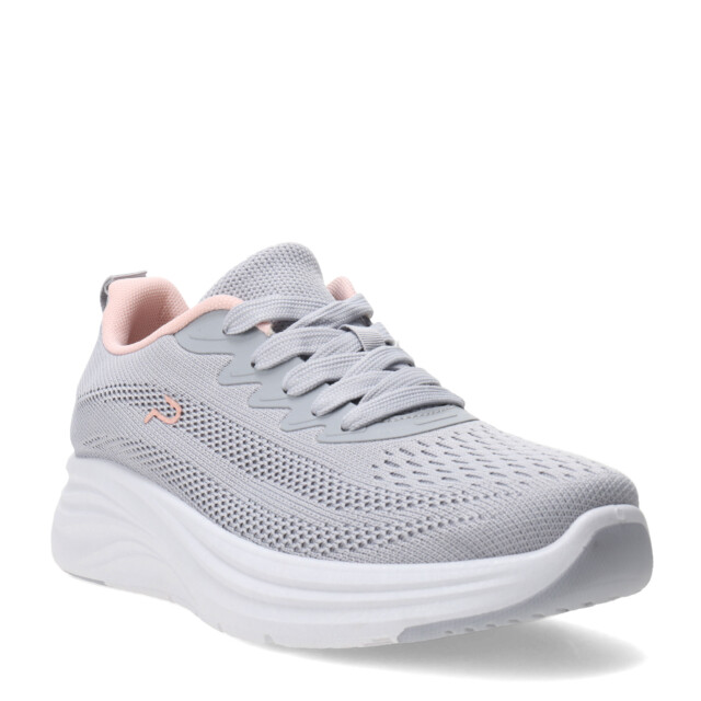 Championes de Mujer Push CORRY acordonado Gris