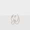 Aros Argollas De metal Aros Argollas De Metal - Plateado