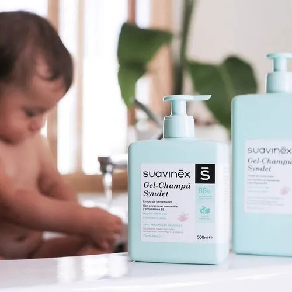 PROMO x2 shampoo suavinex gel syndet 500ml PROMO x2 shampoo suavinex gel syndet 500ml