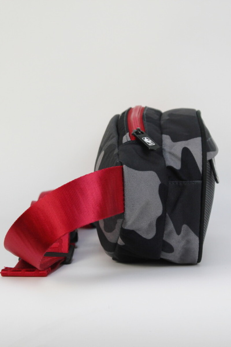 Riñonera nylon doble cierre Miami Heat - NBA Negro