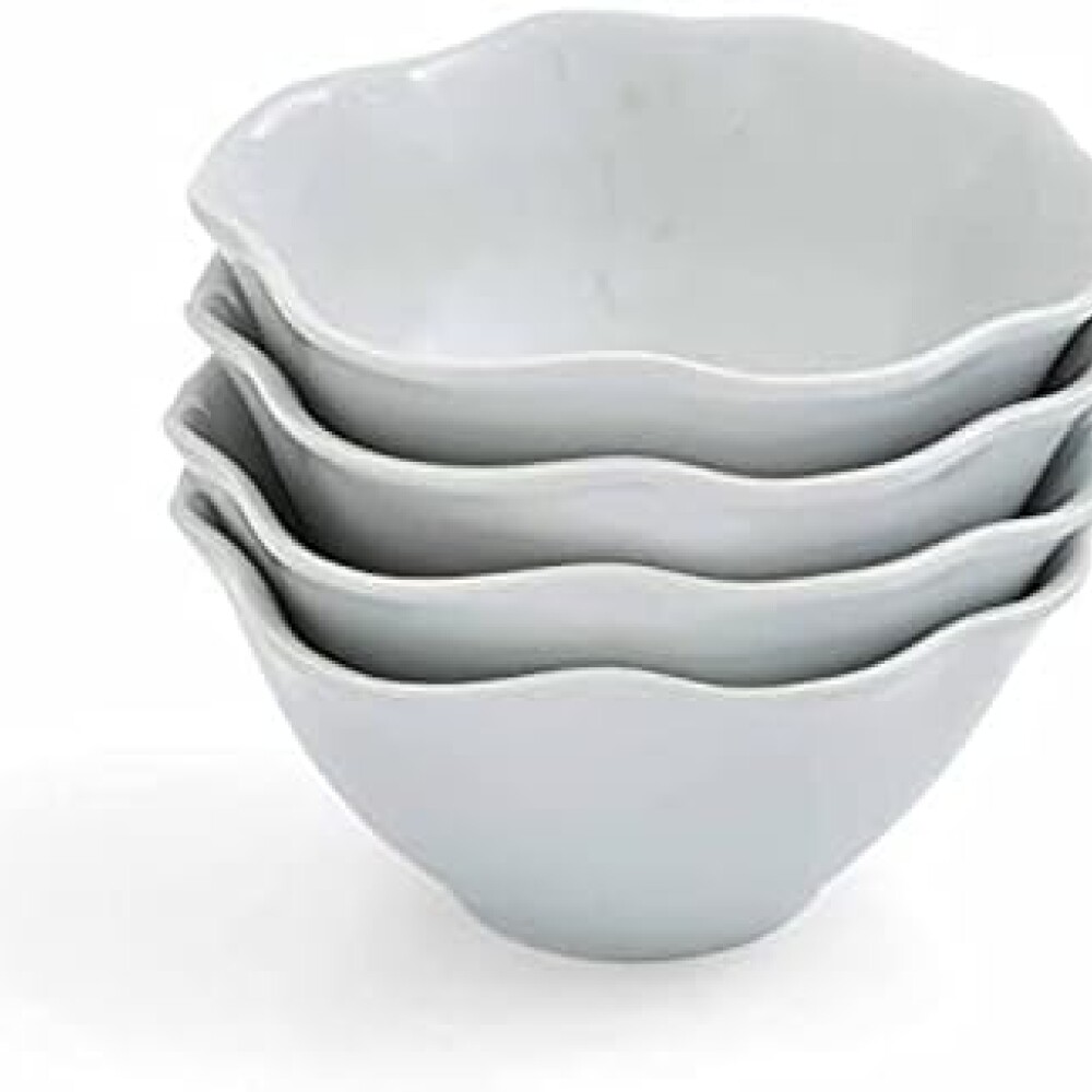 PORTMEIRION S CONRAN FLORET BOWLS MULTIUSO SET X4 GRIS PORTMEIRION S CONRAN FLORET BOWLS MULTIUSO SET X4 GRIS