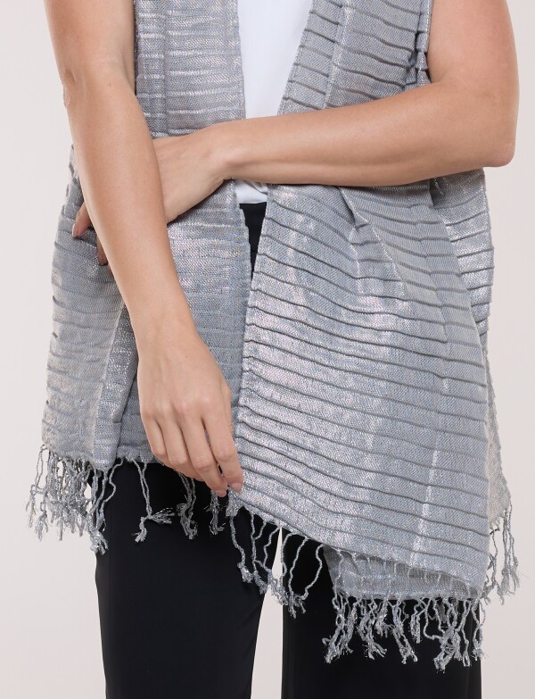 Pashmina Metalizada GRIS