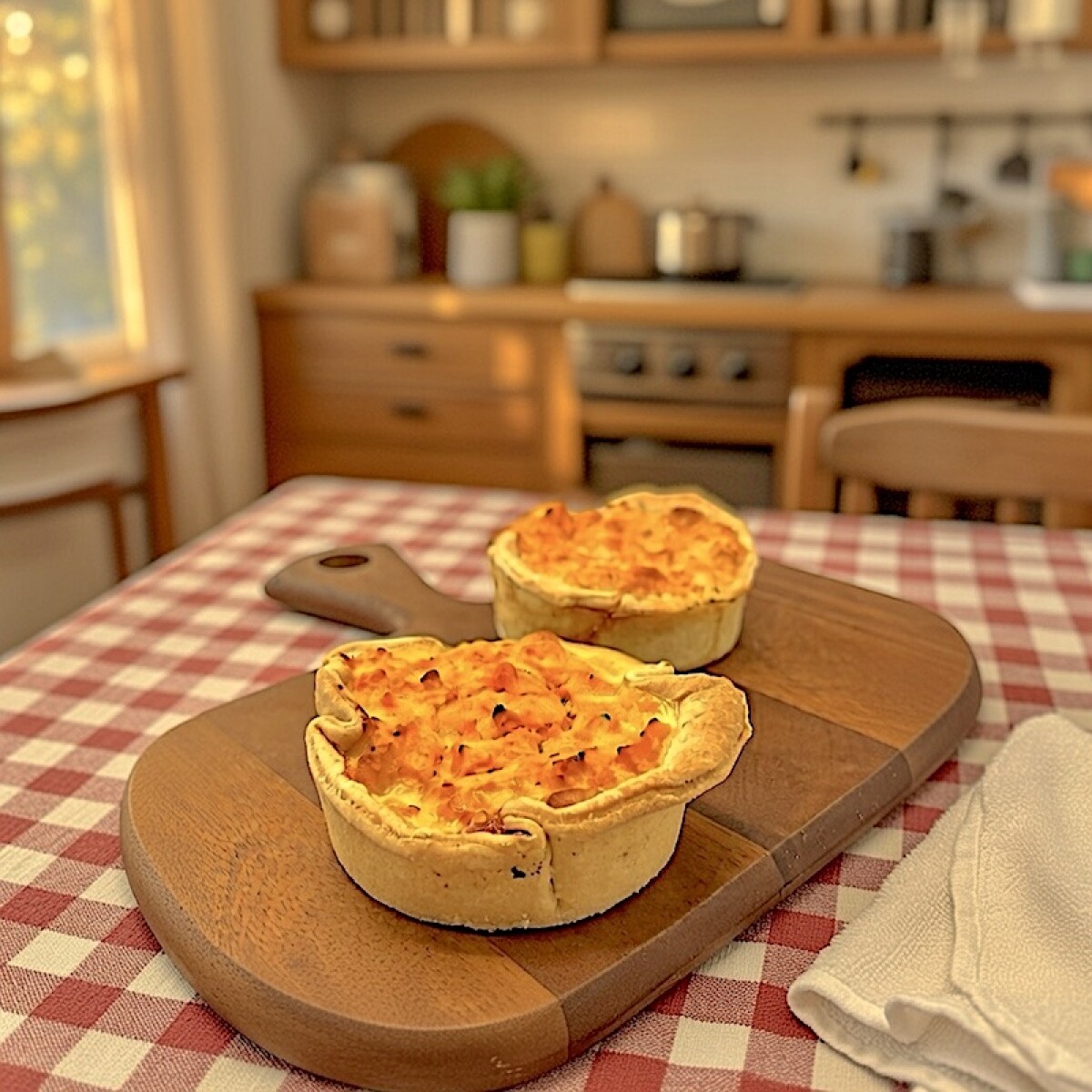 Quiche de Calabacín y Queso Parmesano 