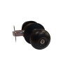 POMO DE PUERTA C/LLAVE REDONDO NEGRO Pomo De Puerta C/llave Redondo Negro