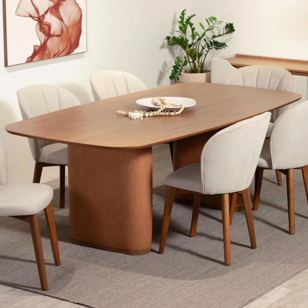 Mesa De Comedor Lintz - 184 - Linea Mónaco Mesa De Comedor Lintz - 184 - Linea Mónaco