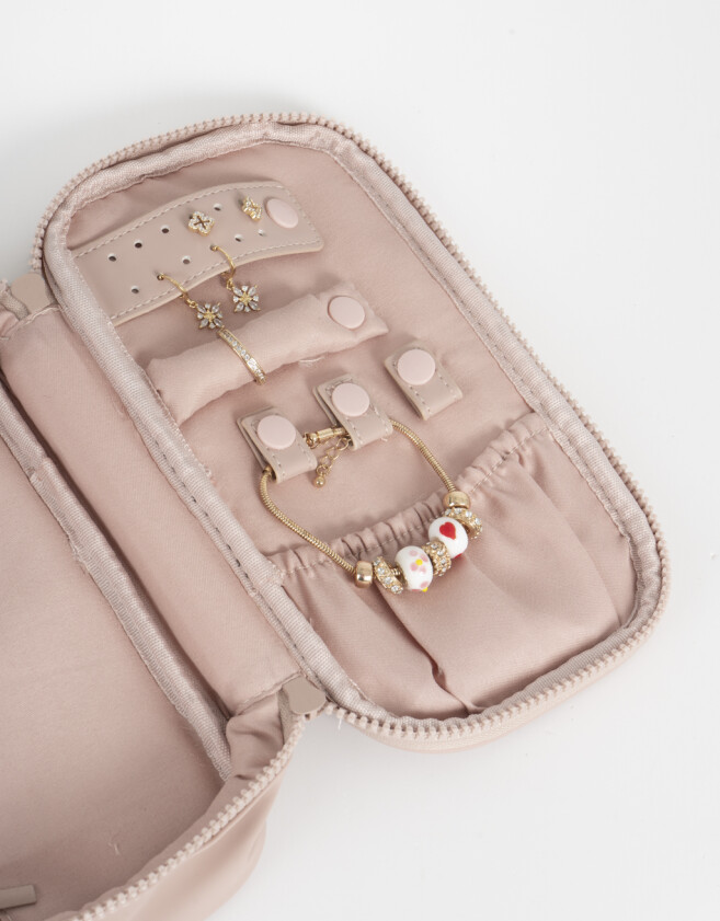 Porta Cosméticos Portabijou Rosa - Rosa Viejo