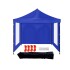 Gazebo Plegable con Paredes y Ventanas 3x3 Para Playa o Jardín Autoarmable Color Azul Gazebo Plegable Reforzado 3x3 M Con Paredes Carpa Autoarmable Jardin Playa Patio Toldo Imback Azul