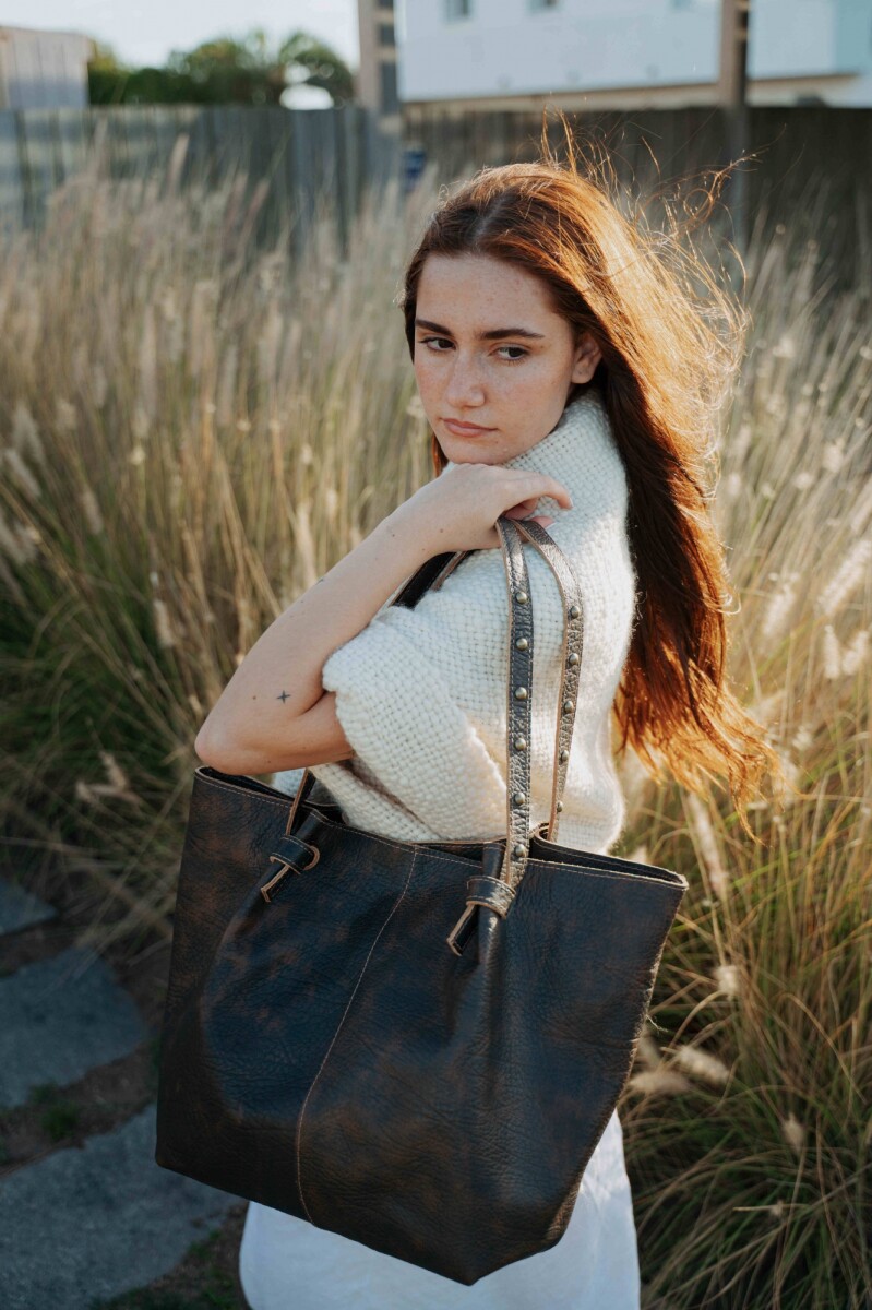 Tote Bag Josephine - Marrón Antique 