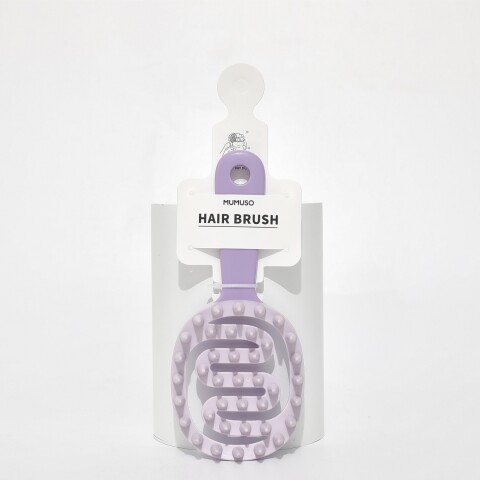 CEPILLO DE CHAMPÚ MASAJEADOR DE CUERO CABELLUDO CON MANGO LARGO - MORADO CEPILLO DE CHAMPÚ MASAJEADOR DE CUERO CABELLUDO CON MANGO LARGO - MORADO