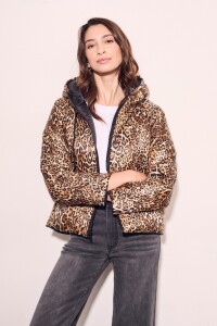 Campera Reversible Negro