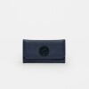 Billetera P&P en efecto cuero Azul
