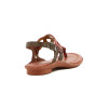 Country Sandalia Casual C/ Pulsera S/baja Tan-mix