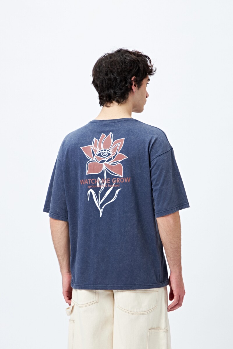 REMERA GROMI Azul Oscuro