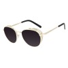 Lentes de Sol Alok Tech In Style Redondo Dorado Lentes de Sol Alok Tech In Style Redondo Dorado