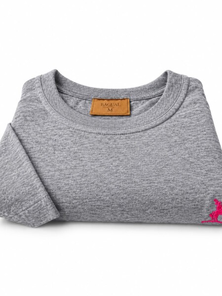 Remera tipo Hering Gris