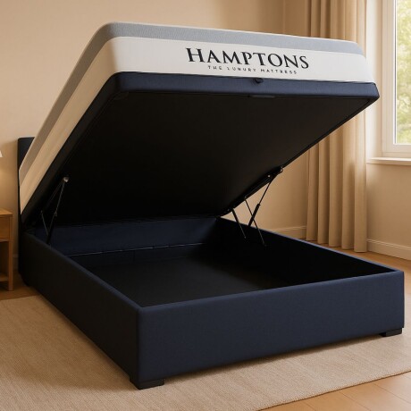 Sommier Baul Plaza Y Media Hamptons Hybrid Rhodium Sommier Baul Plaza Y Media Hamptons Hybrid Rhodium