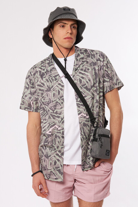CAMISA ELIZO RUSTY Gris Oscuro