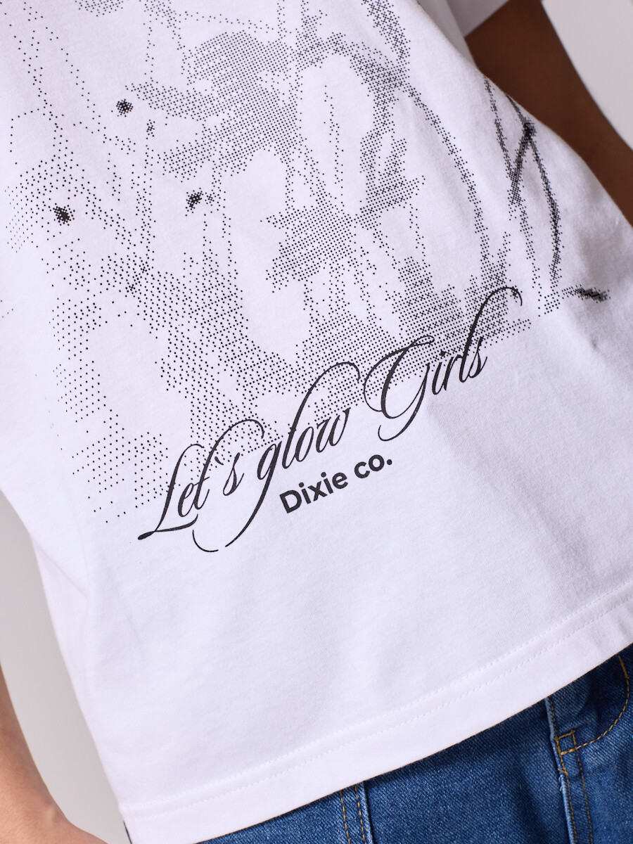 T-SHIRT CRUMI DIXIE Blanco