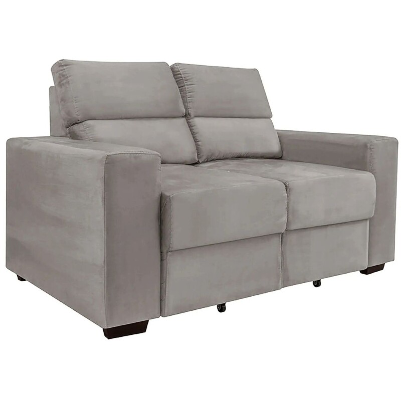 Sofa Chaise Louise 2 cuerpos color Gris Sofa Chaise Louise 2 cuerpos color Gris