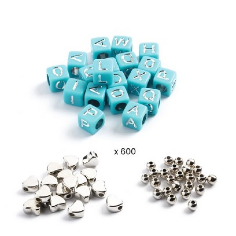 Set para hacer pulseras 1000 piezas Verde