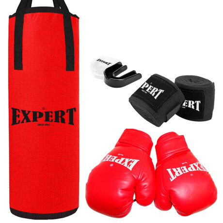 Muñeco de Boxeo con Base Sport Box - Rojo y Negro - Sport Bo