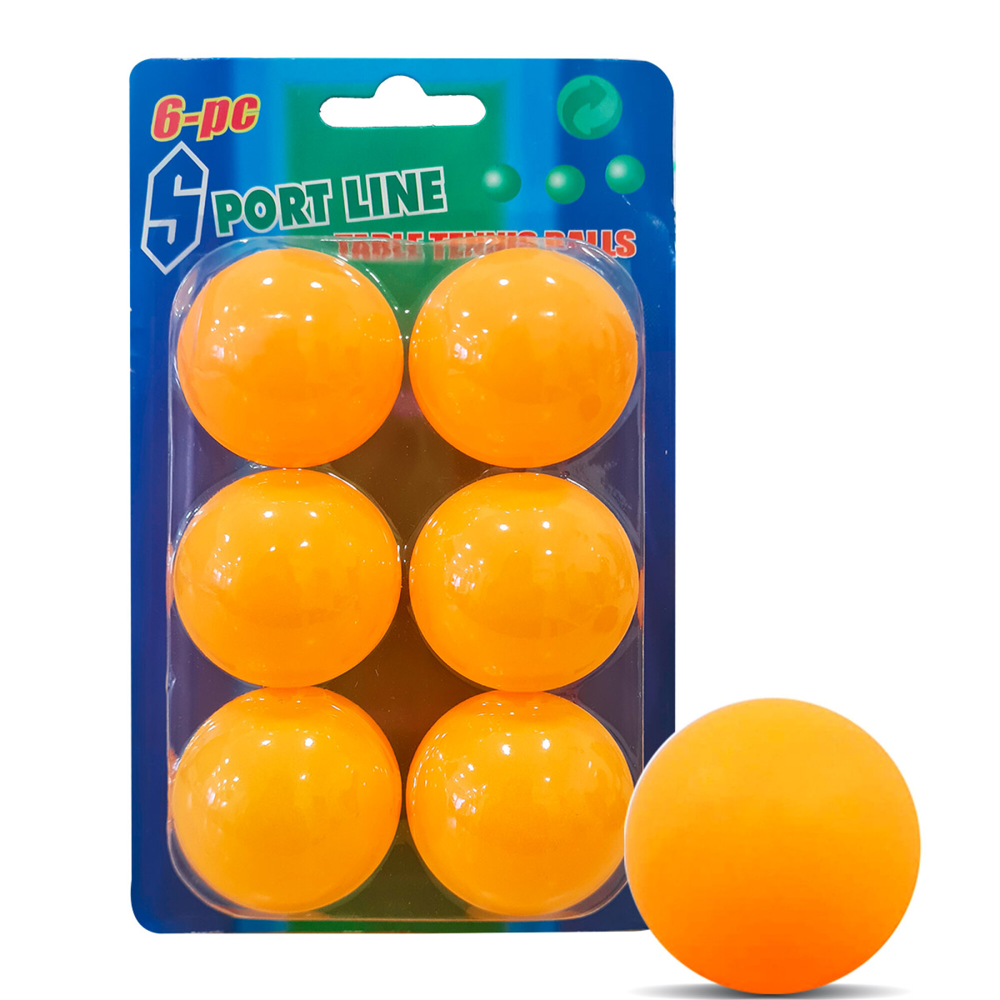Pelotas Ping Pong Schildkrot Jade 40+ Naranja