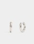 Aros Argollas Metal Aros Argolla De Metal - Plateado