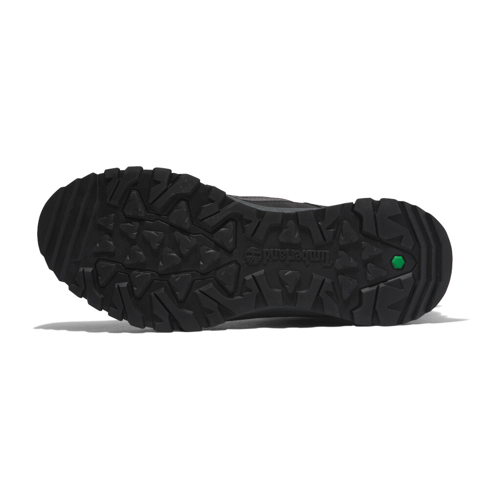 Botas Mid Lace Up Waterproof Hiking Hombre Jet Black