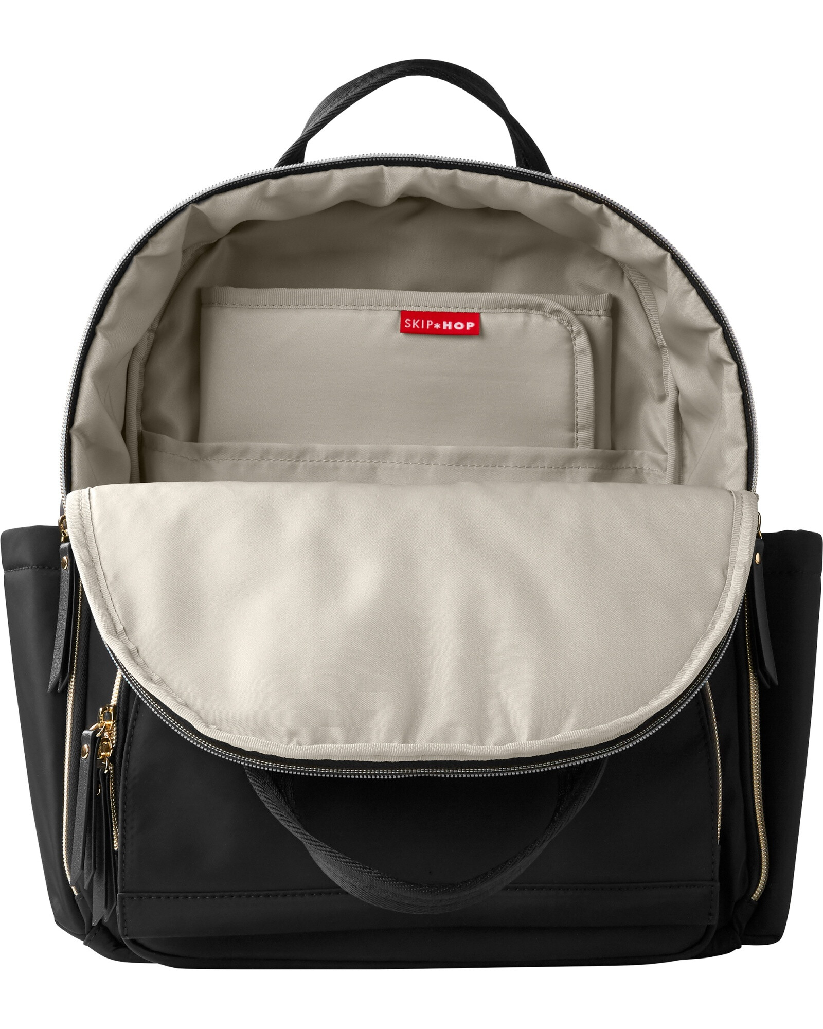 Mochila maternal Envi Luxe negra Mochila maternal Envi Luxe negra