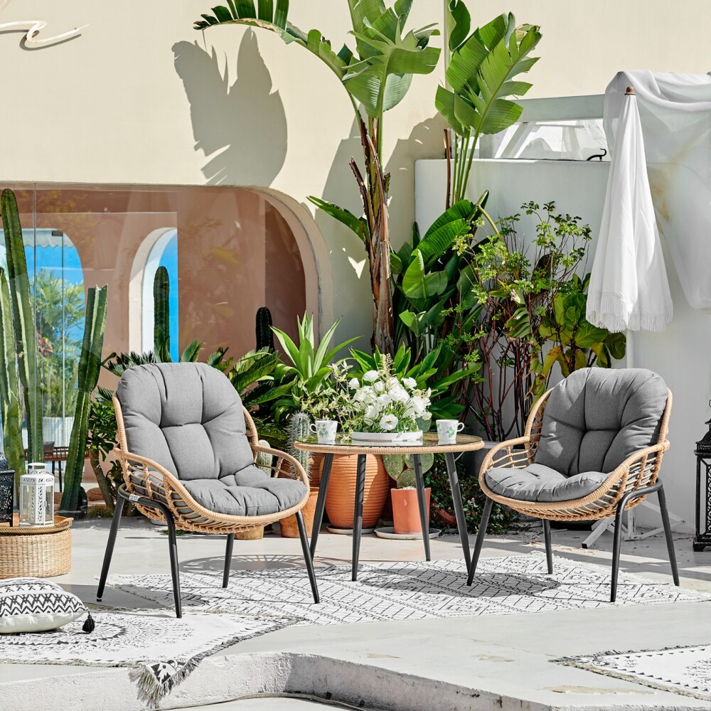 Juego De Jardin Montreal (Gris) Juego De Jardin Montreal (Gris)