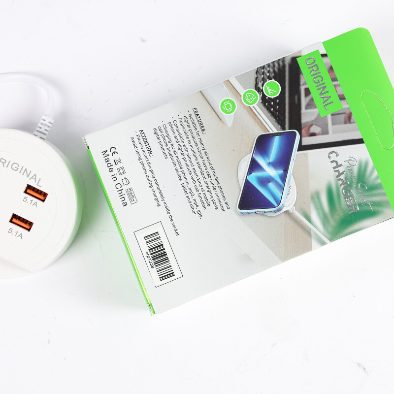 Cargador zapatilla alargue 4 usb 5,1A Cargador zapatilla alargue 4 usb 5,1A