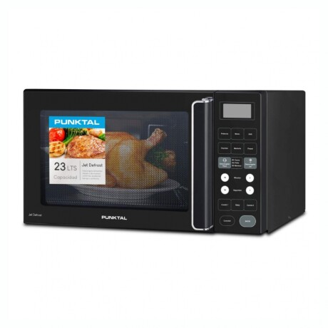 Microondas Digital PUNKTAL PK-2023 900W Capacidad 23L - Negro Microondas Digital PUNKTAL PK-2023 900W Capacidad 23L - Negro