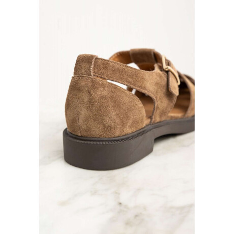 Cangrejera Gamuza Marron