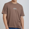 T-SHIRT M/C ECCO DIXIE Marrón Claro