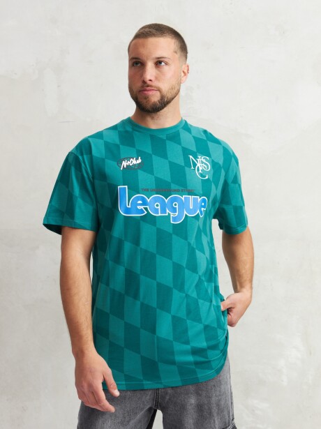 REMERA LEAGUE VERDE